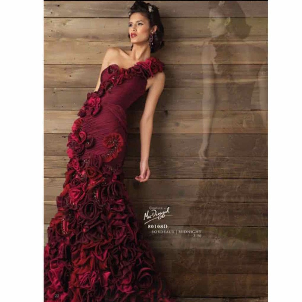 Floral prom dress